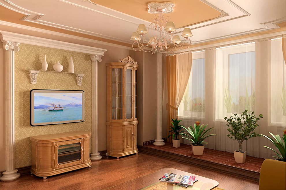 пилястры из гипса